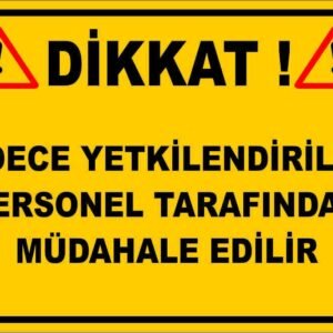 Uyarı Levhası Model:32