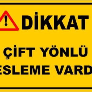 Uyarı Levhası Model:36