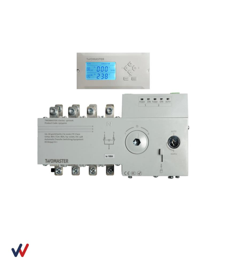 TWOMASTER-S 4x315A Otomatik Transfer Şalteri