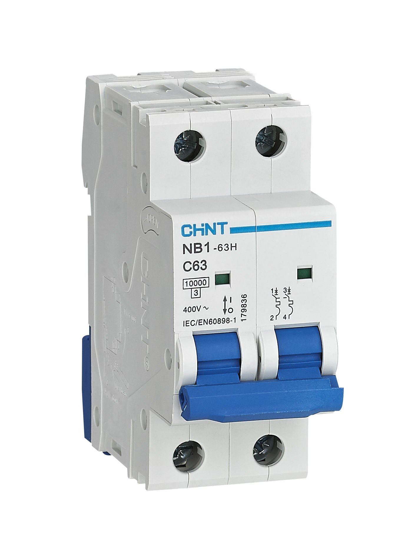 Chint (179826) NB1 Serisi / 2 Kutuplu 10kA / C tipi 16A Otomatik Sigorta