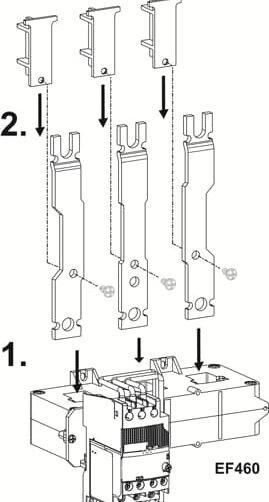 ABB 1SAX801902R1011 DT800/AF750-S Mounting Kit short