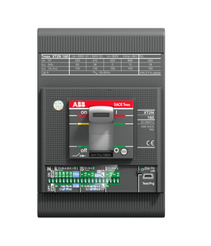 ABB 1SDA067055R1 XT2N 160 Ekip LS/I In=25A 3p F F         (3x160A 36kA Ayar Sahalı Şalter (LS/I))
