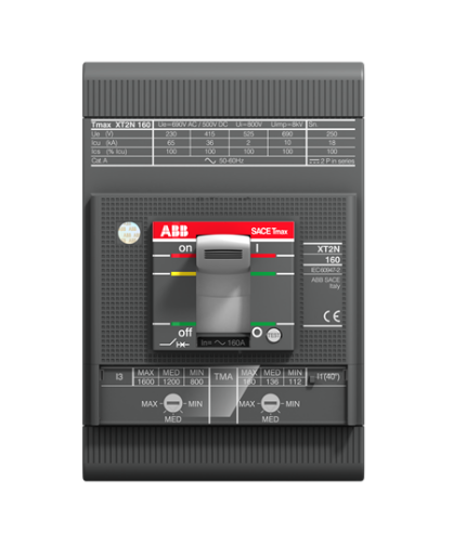 ABB 1SDA067555R1 XT2S 160 TMA 50-500 3p F F               (3x50A 50kA Ayar Sahalı Şalter)
