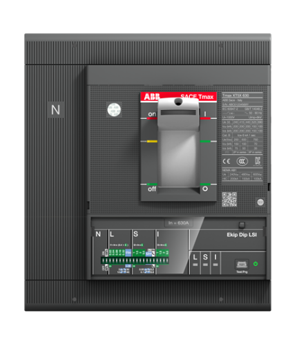 ABB 1SDA100529R1 XT5H 630 Ekip Dip LS/I In=630 4p F F (4x630A 70kA Ayar Sahalı Şalter (LS/I))