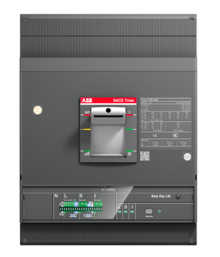 ABB 1SDA100720R1 XT6N 1000 Ekip Dip LS/I In=1000 3p F F (3x1000A 36kA Ayar Sahalı Şalter (LS/I))