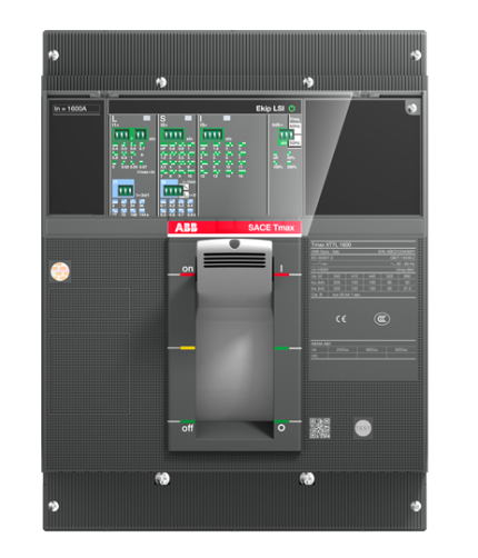 ABB 1SDA100827R1 XT7S 1000 Ekip Dip LS/I In=1000A 3p F F (3x1000A 50kA Ayar Sahalı Şalter (LS/I))