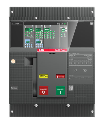 ABB 1SDA101369R1 XT7S M 1600 Ekip Dip LS/I In1600A 3p F F (3x1600A 50kA Ayar Sahalı Şalter (LS/I))