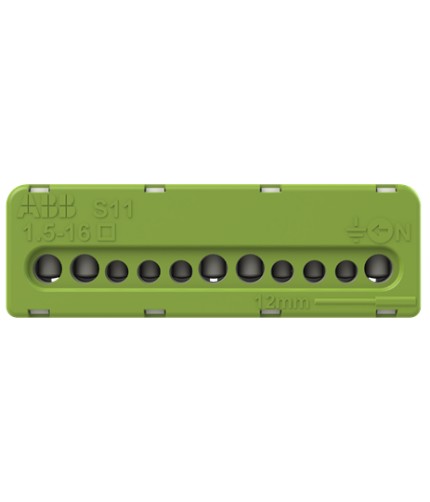 ABB 1SPE007715F0742 Terminal bloğu PE 5x16mm²+6x25mm²