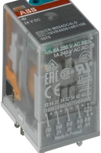 ABB 1SVR405612R6000 CR-M048DC3 Pluggable interface relay