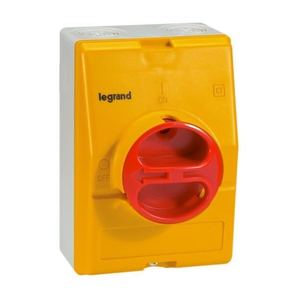 Legrand (22182) Reverso kutulu emniyet şalteri 4P 20A