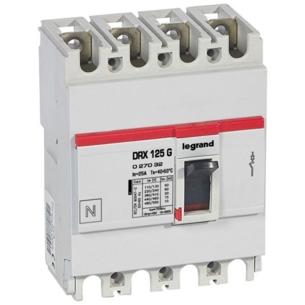 Legrand (27032) DRX125 Sabit 4P 25A 20kA