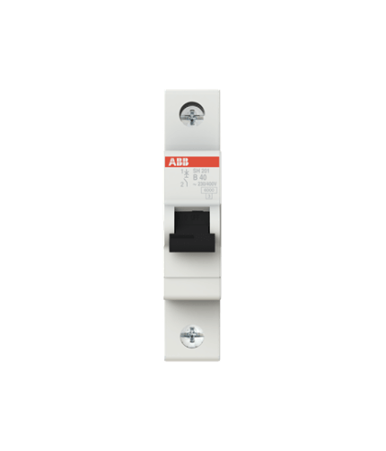 ABB 2CDS211001R0405 SH 201-B 40 (1X40A W-Otomat B Tipi 6kA)