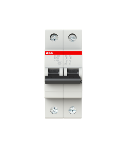 ABB 2CDS211103R0104 SH 201-C 10 NA (2X10A W-Otomat C Tipi 6kA)