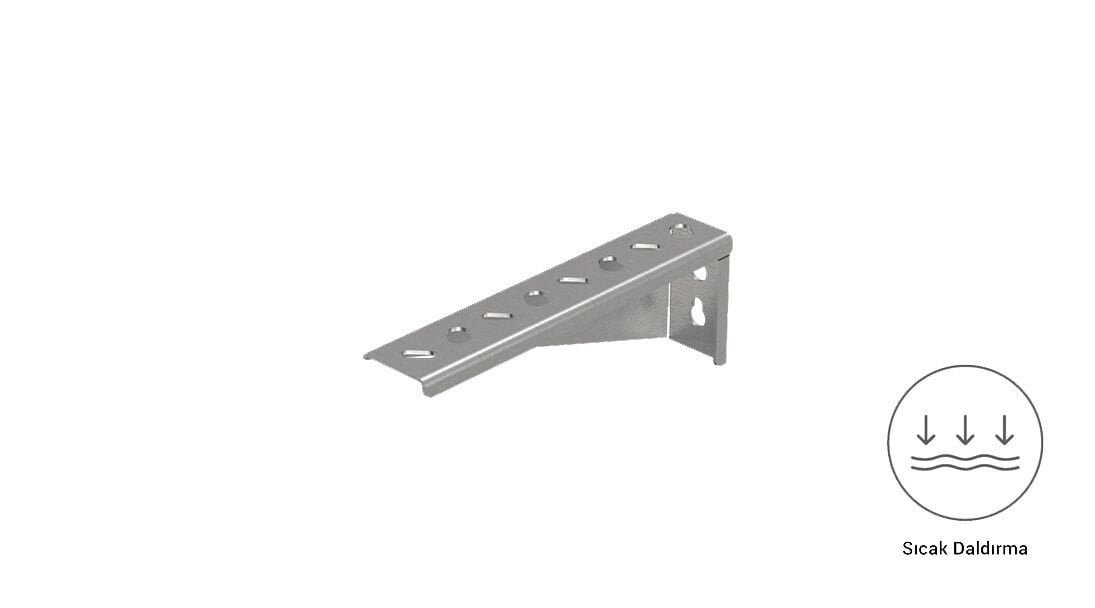 EAE TS 400 - Duvar Tipi Kanal Taşıyıcı (2mm) -  Sıcak Daldırma