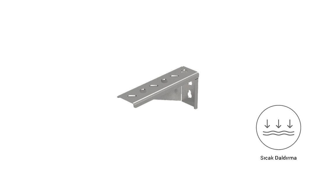 EAE TS 300 - Duvar Tipi Kanal Taşıyıcı (2mm) -  Sıcak Daldırm