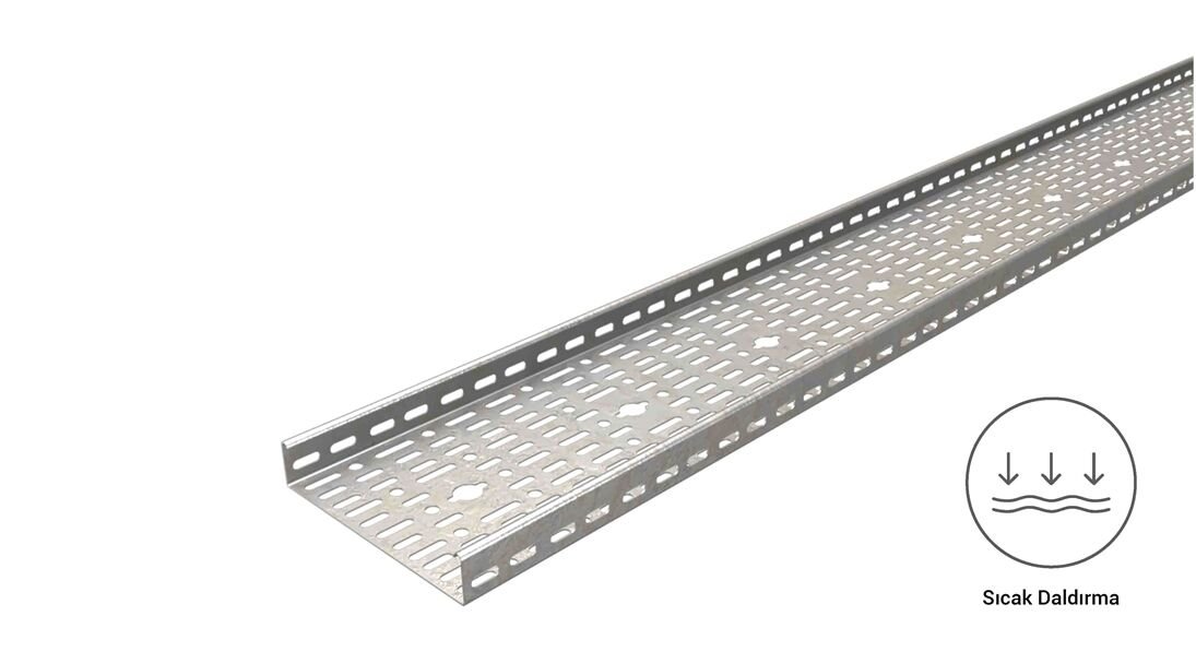 EAE 40 Cty 200 - Sıcak Daldırma Kablo Kanalı (200X40X1mm)