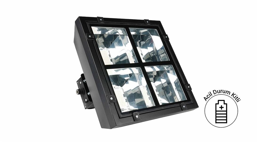 EAE Karevos 107W 6500K Acil Kitli Yüksek Tavan LED Armatür