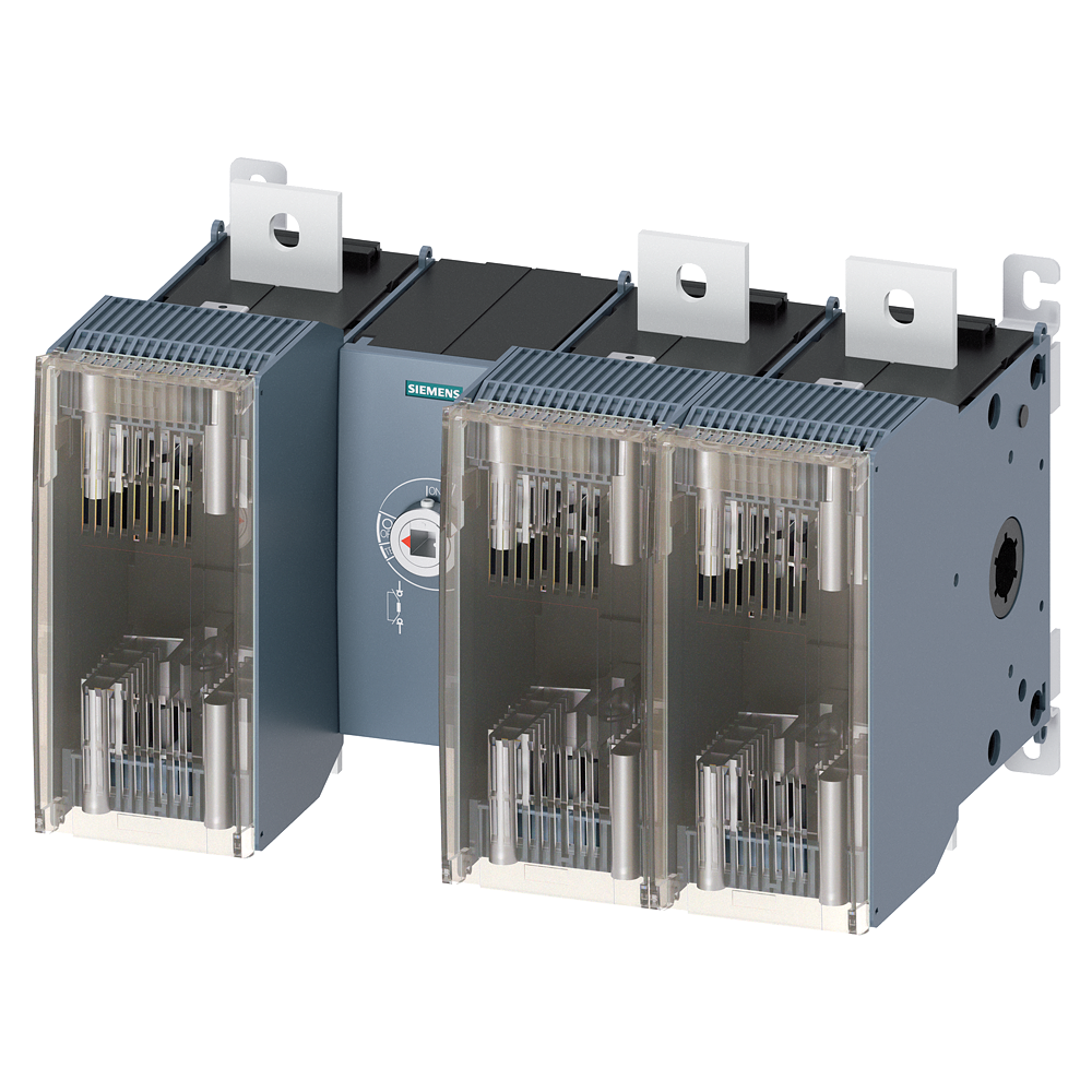 Siemens 3KF5363-0MF11 ORTADAN TAHRİK, NH-BIÇAKLI SİGORTA, 630A, BOY 3/2