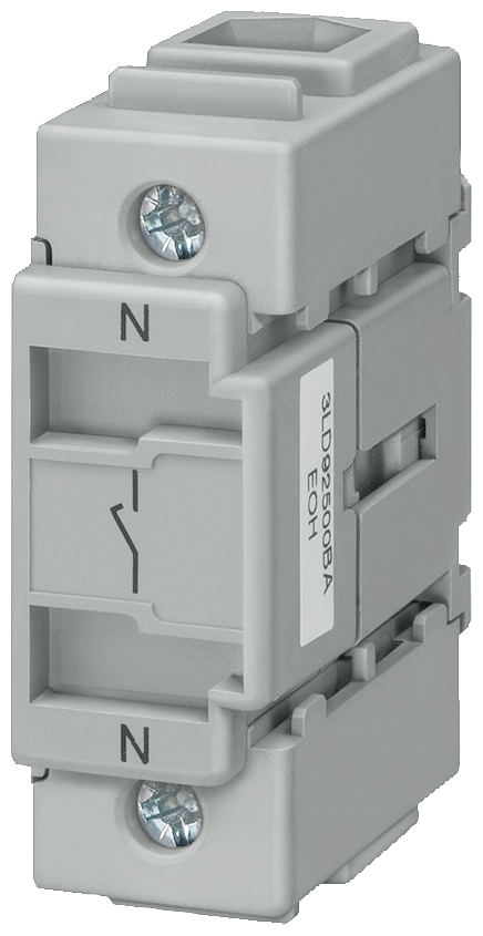 Siemens 3LD9220-0C DİPTEN TESPİTLİ ŞALTER AKSESUARLARI, NÖTR MODÜLÜ ERKEN KAPAR GEÇ AÇAR,  ŞALTER TİPİ 3LD21/22