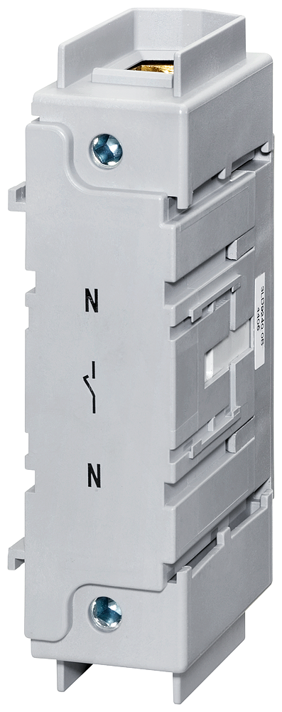 Siemens 3LD9240-0B ÖNDEN TESPİTLİ ŞALTER AKSESUARLARI, NÖTR MODÜLÜ,  ŞALTER TİPİ 3LD23/24