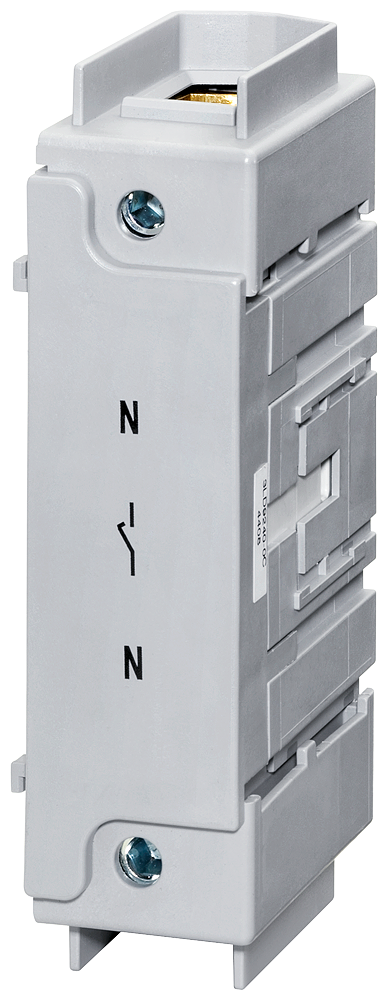 Siemens 3LD9240-0C DİPTEN TESPİTLİ ŞALTER AKSESUARLARI, NÖTR MODÜLÜ ERKEN KAPAR GEÇ AÇAR,  ŞALTER TİPİ 3LD23/24