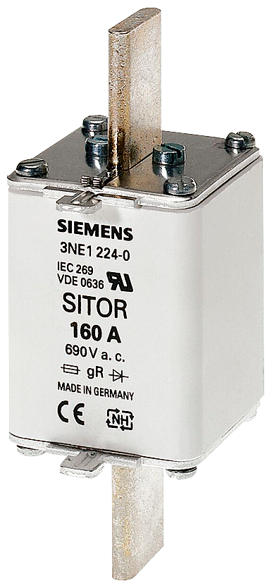 Siemens 3NE1227-0 SITOR SİGORTA; 690V AC; gR/gS;  250A; BOY:1