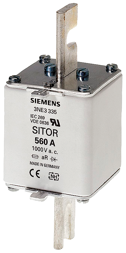 Siemens 3NE3335 SITOR SİGORTA; 1000V AC; aR;  560A; BOY:3