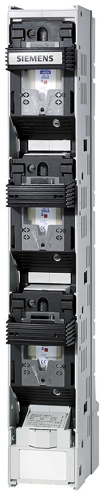 Siemens 3NJ4141-3BF01 3NJ4 SERİSİ DİKEY NH-SİGORTALI YÜK KESİCİLERİ, 1 kutup ayrı anahtarlı; 630A, BOY:3 ve 2; 185mm bara mesafesi, M12 YASSI BAĞLANTI