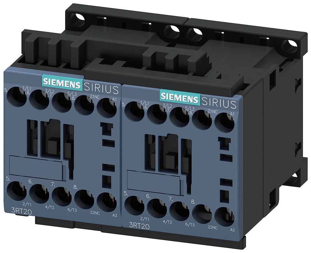 Siemens 3RA2315-8XB30-1AP0 KOMPLE MONTAJLI SAĞ-SOL DÖNÜŞ KOMBİNASYONLARI; 3KW; 7A; S00