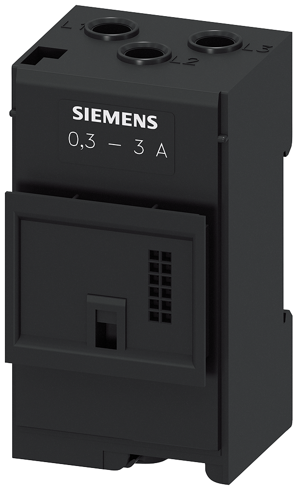 Siemens 3RB2906-2BG1 ELEKTRONİK AŞIRI AKIM RÖLESİ / AKIM ALGILAMA MODÜLÜ;  0;3….3A