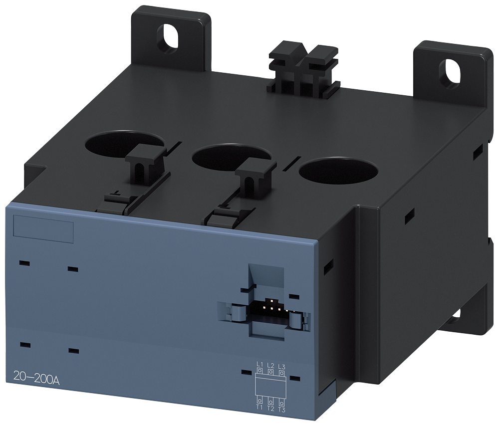 Siemens 3RB2956-2TG2 ELEKTRONİK AŞIRI AKIM RÖLESİ / AKIM ALGILAMA MODÜLÜ;  20….200A