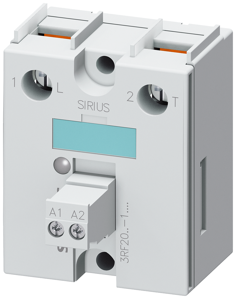 Siemens 3RF2070-1AA02 YARI İLETKEN RÖLE; SOĞUTUCUSUZ; KARE TİP;  İŞL.GER.24-240V; KUM.GER.24VDC; 70A; MAX.16;1KW