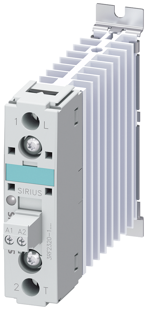 Siemens 3RF2320-1AA04 YARI İLETKEN RÖLE; SOĞUTUCULU; İŞL.GER.230-460V; KUM.GER.24VDC; 20A; MAX.8KW