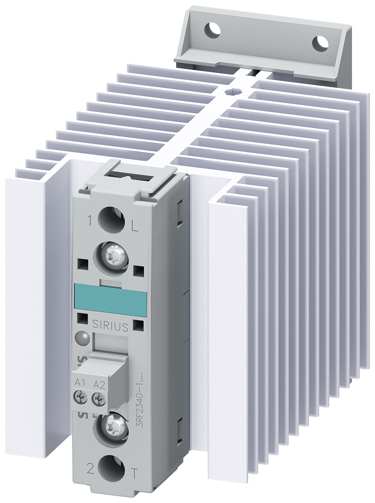 Siemens 3RF2340-1AA02 YARI İLETKEN RÖLE; SOĞUTUCULU; İŞL.GER.24-240V; KUM.GER.24VDC; 40A; MAX.9;2KW