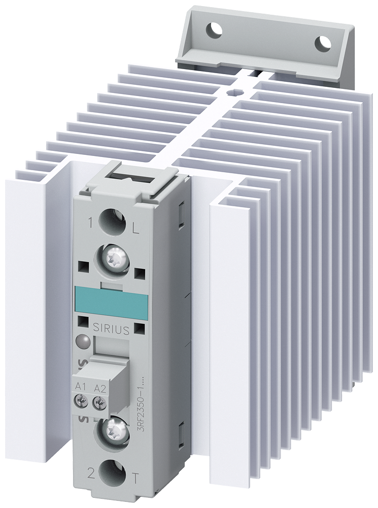 Siemens 3RF2350-1AA04 YARI İLETKEN RÖLE; SOĞUTUCULU; İŞL.GER.230-460V; KUM.GER.24VDC; 50A; MAX.20KW