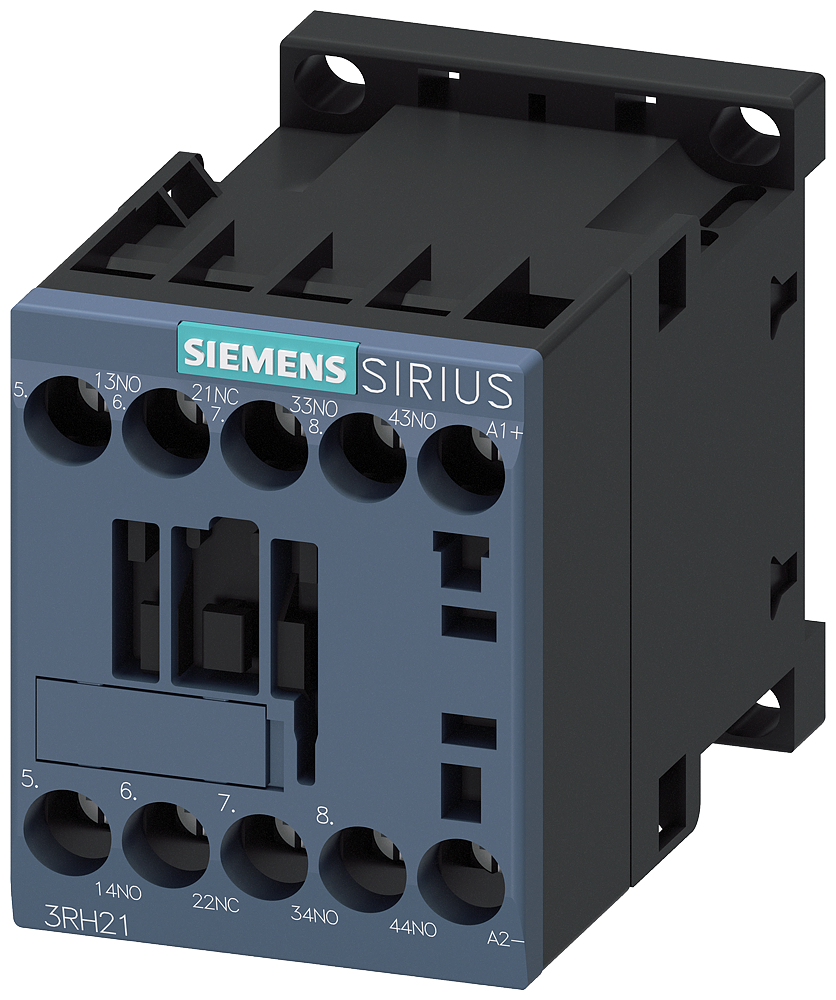 Siemens 3RH2131-1BM40 Yardımcı kontaktör, 3 NO + 1 NC, 220 V DC, Boyut S00, vidalı terminal