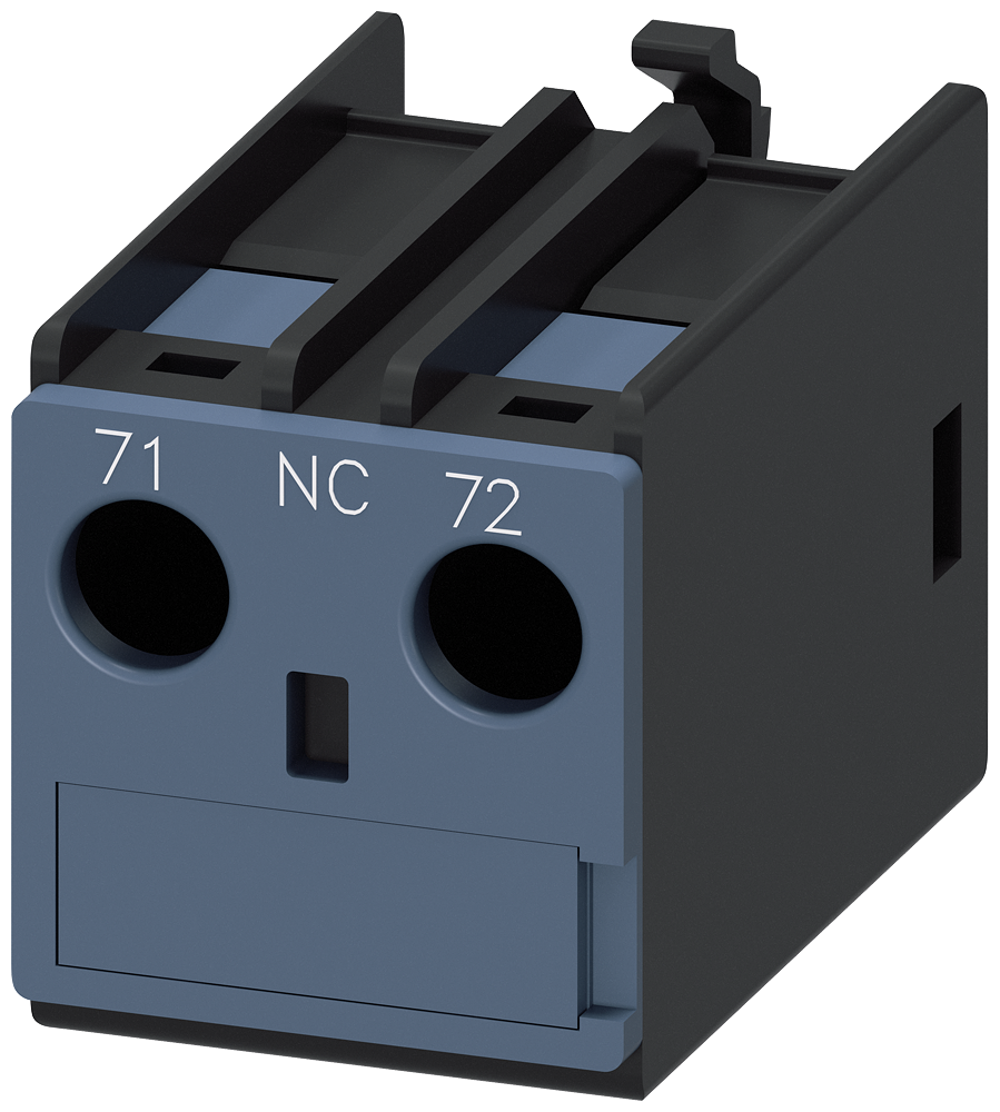 Siemens 3RH2911-1AA01 YARDIMCI KONTAK BLOKLARI; 3RT2 ÜZERİNE TAKILABİLEN TİPLER; BOY:S00 ve S0 1NC