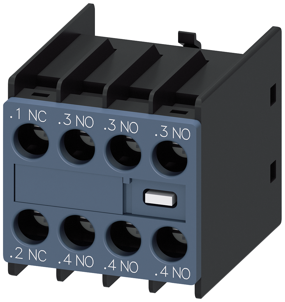 Siemens 3RH2911-1HA31 3RT2 KONTAKTÖRLER İÇİN YARDIMCI KONTAK BLOĞU 3NO, 1NC