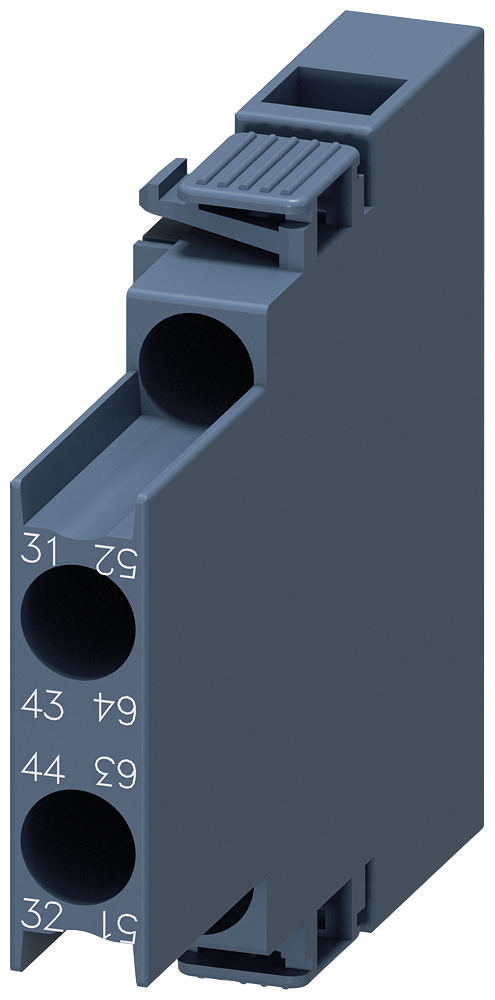 Siemens 3RH2921-1DA11 YARDIMCI KONTAK BLOKLARI; YANDAN TAKILABİLEN TİPLER; BOY:S0/S2/S3 1NO+1NC