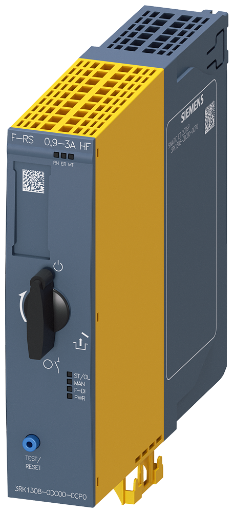 Siemens 3RK1308-0DC00-0CP0 ET200SP Emniyetli Sağ-Sol  Motor Yolverici; 1,1 kW; 0.9-3A
