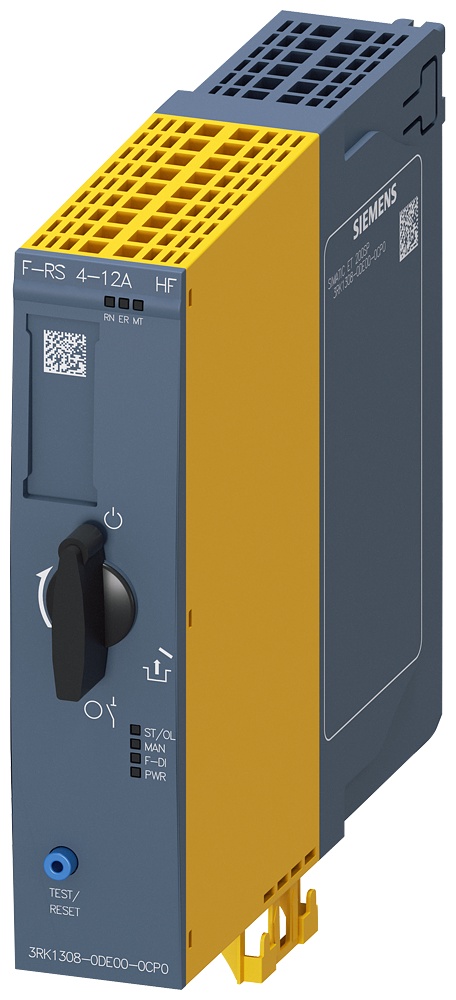 Siemens 3RK1308-0DE00-0CP0 ET200SP Emniyetli Sağ-Sol  Motor Yolverici; 5,5 kW; 4-12A