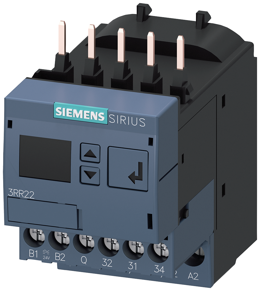 Siemens 3RR2241-1FW30 3RR2 SIRIUS AKIM ALGILAMA RÖLESİ; DİJİTAL AYARLI; 1;6-16A;  BOY S00