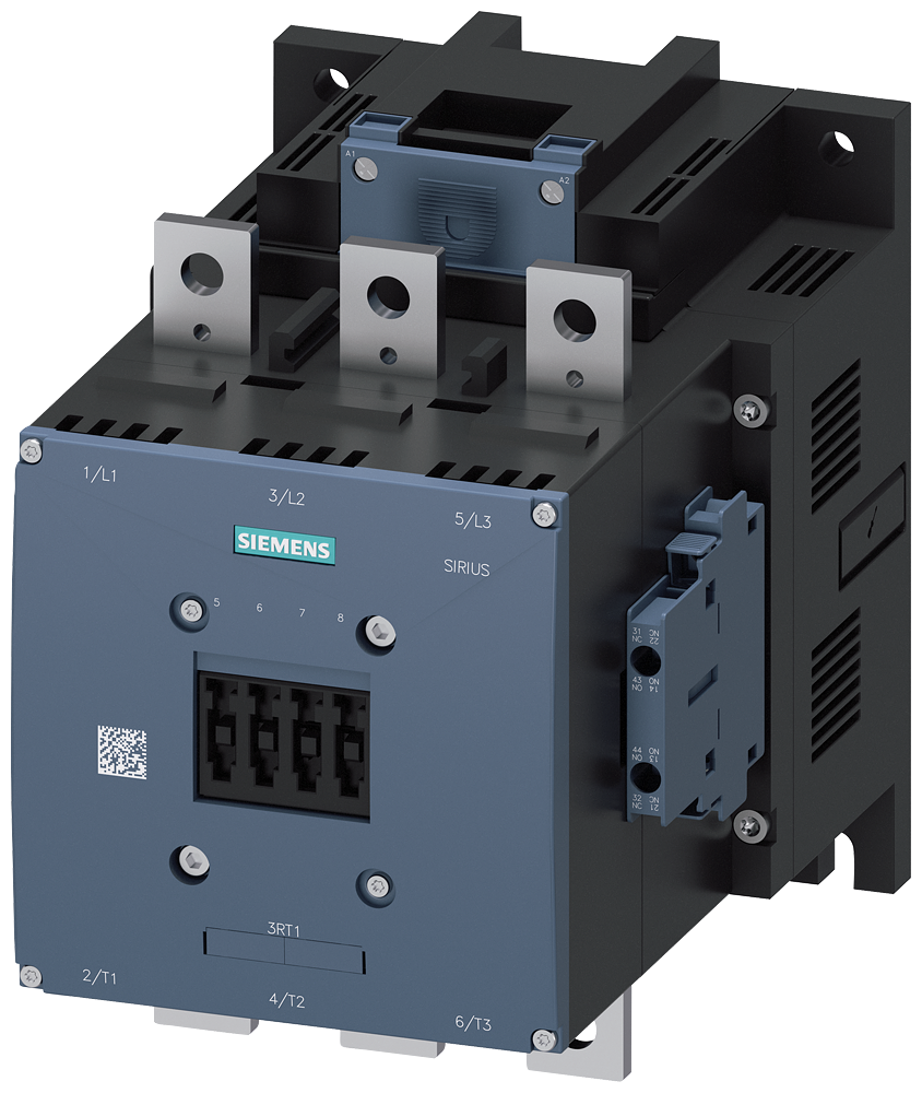 Siemens 3RT1076-6AP36  ÜÇ FAZLI; SIRIUS KONTAKTÖR; AC/DC 230V BOBİNLİ; 250 KW; 2NO+2NC