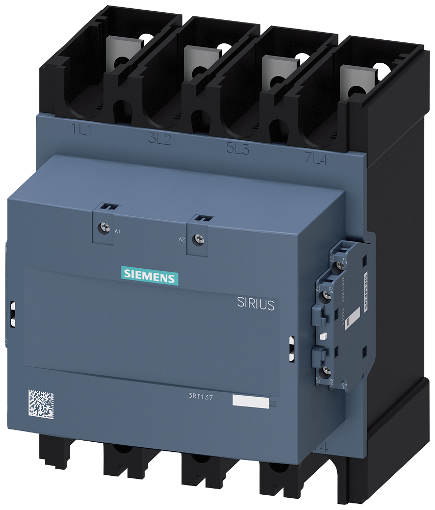 Siemens 3RT1373-6AP36 DÖRT KUTUPLU KONTAKTÖR; AC 230V BOBİNLİ; 400A