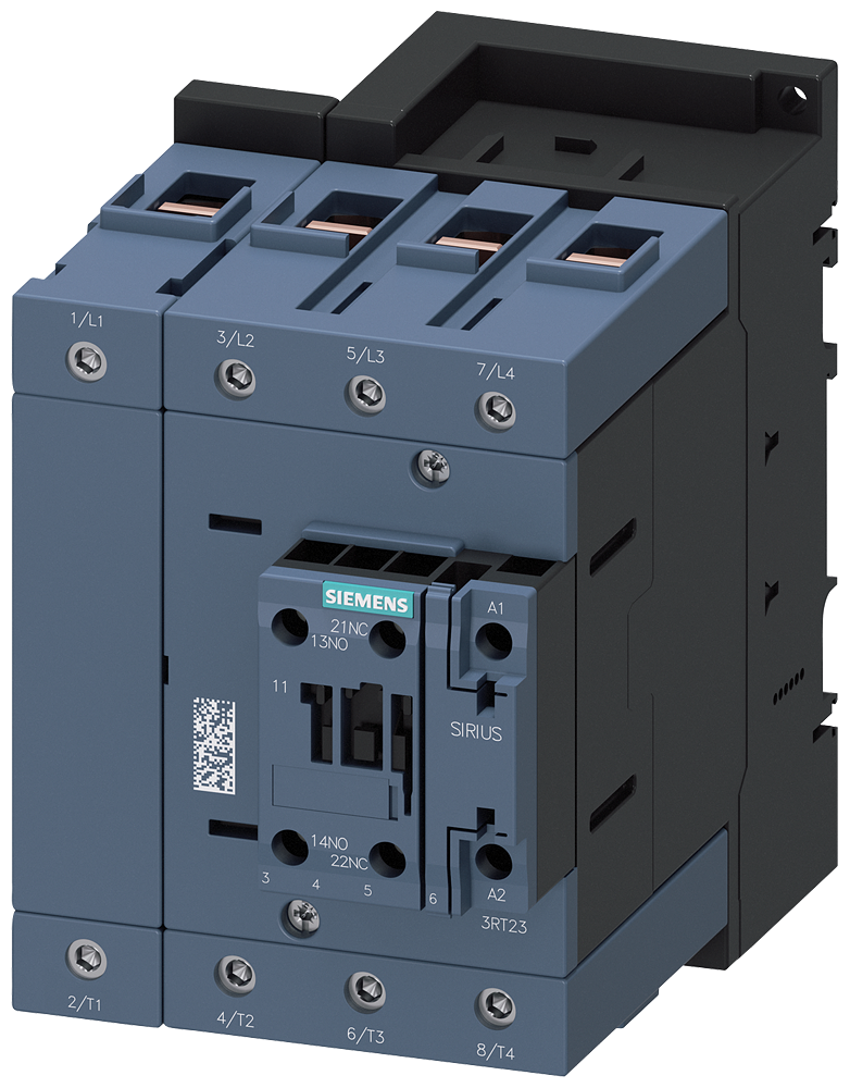 Siemens 3RT2346-1AP00  DÖRT KUTUPLU; SIRIUS KONTAKTÖR; AC 230V BOBİNLİ; 92 KW