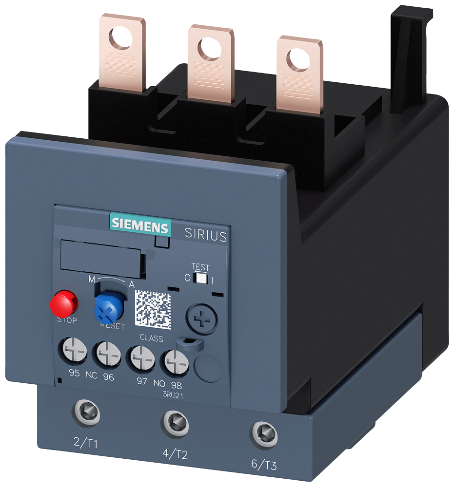 Siemens 3RU2146-4MB0 3RU2 SIRIUS TERMİK RÖLE; FAZ KORUMALI; 1NO+1NC YARDIMCI KONTAKLI 80-100A;  BOY S3