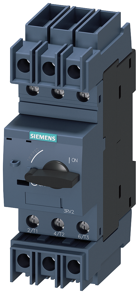 Siemens 3RV2711-1ED10 UL 489, CSA C22.2 No.5-02 A serbest bırakma 4 A N serbest bırakma 52 A vidalı terminal ile sistem koruması için devre kesici boyutu S00 Standart anahtarlama kapasitesi