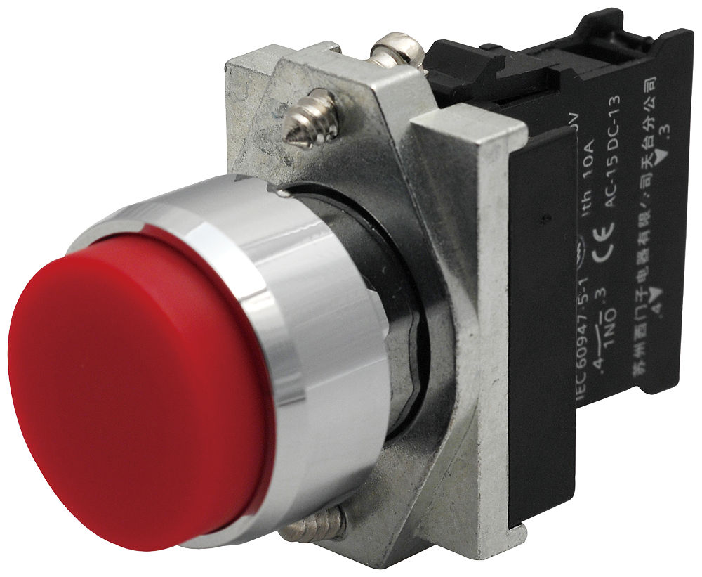 Siemens 3SB6160-0AB40-1BA0 Komple Yay Dönüşlü Butonlar Metal Yeşil 1NO