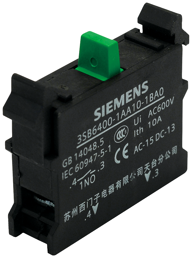 Siemens 3SB6400-1AA10-1CA0 1NC Kontak Bloğu