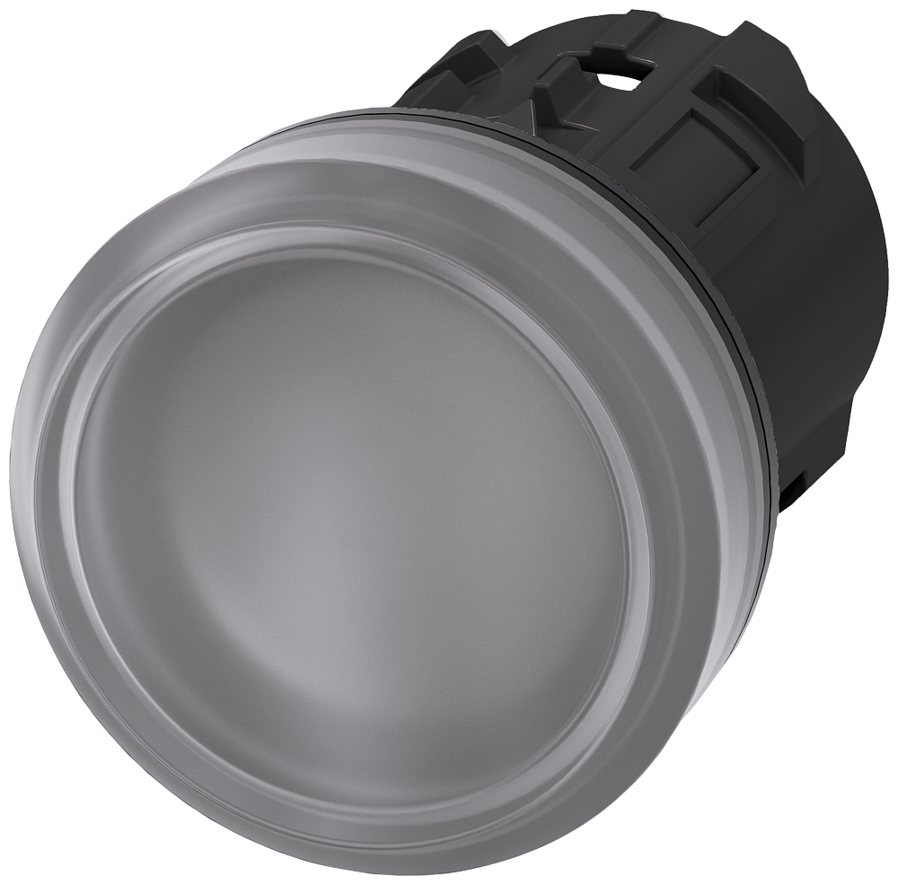 Siemens 3SU1001-6AA70-0AA0 Sinyal Lambası kafası plastik renksiz